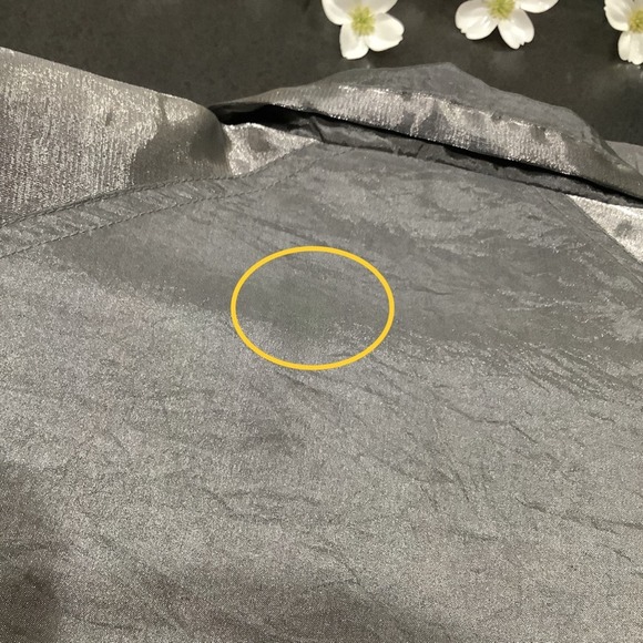 Vintage Active Frontier Metallic Silver Windbreaker Jacket & Pants Matching Set - Picture 15 of 16